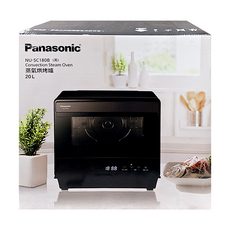 Panasonic 國際牌 蒸氣烘烤爐 20L 黑色 17kg, NU-SC180B