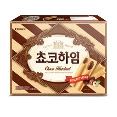 CROWN 皇冠 巧克力夾心威化酥, 284g, 5盒