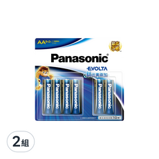 Panasonic Evolta鹼性電池3號, 10入, 2組