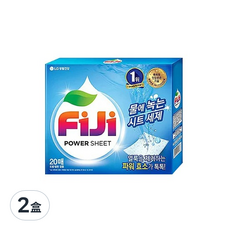 LG 生活健康 Fiji 飛漬 一紙淨洗衣紙 清新, 20張, 2盒