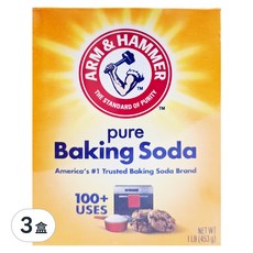 ARM&HAMMER 小蘇打粉萬用清潔劑, 453g, 3盒