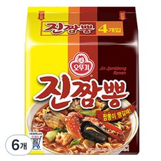 OTTOGI 不倒翁 金螃蟹海鮮風味拉麵, 24包