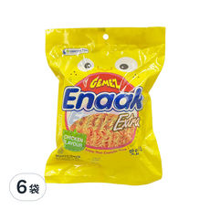 Enaak 韓式小雞麵 雞汁味, 90g, 6袋