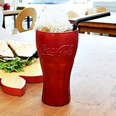 Luminarc Coca Cola可口可樂玻璃杯, 紅色, 1個