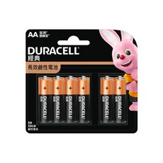 DURACELL 金頂 經典鹼性電池 3號, 12顆, 1組