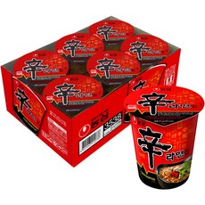 [韓國境內版] Nongshim 農心 杯裝辛拉麵, 65g, 6個