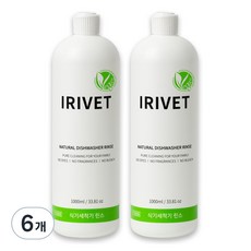 Irivet洗碗機沖洗, 1000ml, 6個