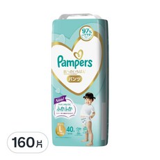 Pampers 幫寶適 日本境內版 一級幫 拉拉褲/尿布, 褲型, 大型L, 9-14kg, 160片