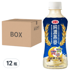 愛之味 純濃燕麥 舒眠三效, 290ml, 12瓶