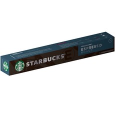 STARBUCKS 星巴克 義式濃縮膠囊咖啡, 5.7g, 10顆, 1盒