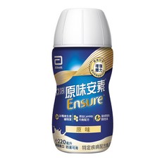 Abbott 亞培 Ensure 安素 HMB升級配方 原味, 220ml, 24瓶