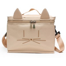 Manuella 貓咪造型保溫便當袋, Beige Kitty