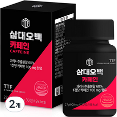 NUTRICOMEON 瓜拉那咖啡因錠, 2個, 30顆