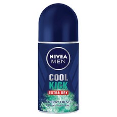 NIVEA 妮維雅 男士止汗爽身乳液 瞬間酷涼系列 激爽制汗, 柑橘, 50ml, 1瓶