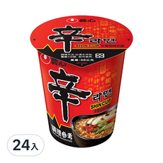 NONGSHIM 農心 辛拉麵 辛香菇味杯麵, 24入