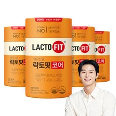 Chong Kun Dang 鍾根堂健康 LACTO-FIT 益生菌Plus版, 120g, 4罐