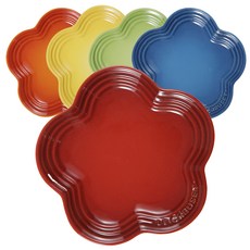 LE CREUSET 彩虹花盤 14 厘米 5 件套, 5種, 1組, 紅色+橘色+黃色+綠色+藍色