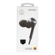 audio-technica 鐵三角 耳塞式耳機 ATH-CKS550X, 黑色, 1個