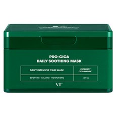 VT COSMETICS Pro積雪草日常舒緩面膜, 30片, 1盒