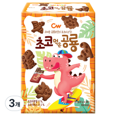 來自 Chungwoo Foods 的吃巧克力的恐龍, 3個, 60g