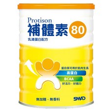 SMAD 補體素 80 純乳清蛋白, 500g, 1罐