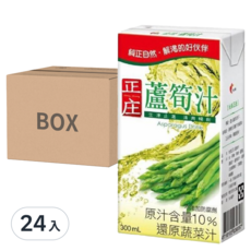 光泉 正庄 蘆筍汁, 300ml, 24入