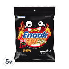 GEMEZ Enaak 韓式小雞麵 勁辣味, 84g, 5袋