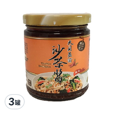 陳振華天貝益菌 辣味沙茶醬, 250g, 3罐