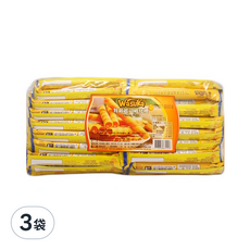 Wasuka Cheese Roll 威化捲 起司, 600g, 3袋