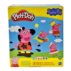 Hasbro 孩之寶 Play-Doh 培樂多 Peppa Pig 粉紅豬小妹 培樂多遊戲組 3歲以上, 粉紅豬小妹變裝秀, 1組