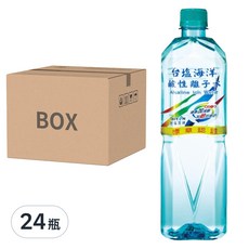 TAIYEN 台塩生技 海洋鹼性離子水, 600ml, 24瓶