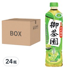 御茶園 特撰日式綠茶 無糖, 550ml, 24瓶