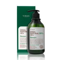 VIBAS Derma積雪草99%洗髮精, 500g, 1瓶