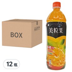 Minute Maid 美粒果 柳橙汁, 1L, 12瓶