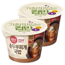 CJ Hetbahn 即食韓式嫩豆腐鍋湯飯, 173g, 2入