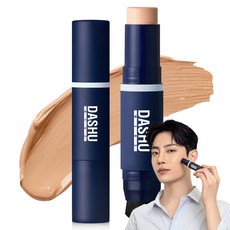 DASHU Men's Multi Cover Stick Foundation SPF50+ PA++++ No.23 - No.24 size 12g, 1 unit, 02 neutral beige