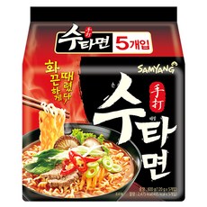 三養SAMYANG 韓式手擀麵, 5包