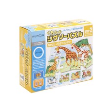 日本 KUMON TOY 益智拼圖 Step2 動物家族, 1盒