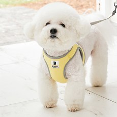 Bennys 寵物背心式胸背帶牽繩, 黃色