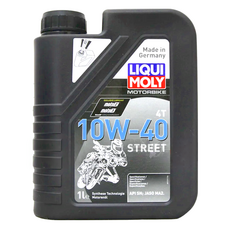 liquimoly 4T STREET 10W/40力魔機車合成機油 #1521 1L, 1瓶