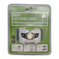 LOGOS ROXY HEAD LED頭燈 6 x 3.5 x 4.5cm 50g, 綠色, 1個