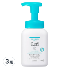 Curel 珂潤 低刺激性泡沫洗手液, 230ml, 3瓶