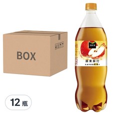 Minute Maid 美粒果 零加糖蘋果蘇打, 1250ml, 12瓶