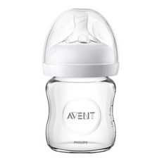 PHILIPS AVENT 新安怡 親乳感玻璃防脹氣奶瓶 0歲以上, 120ml, 1個