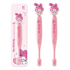 ATEX Sanrio 角色 My Melody 公仔嬰兒牙刷 STEP2, 3個, 1入