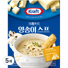 Kraft 卡夫 即食蘑菇濃湯+脆餅條, 198g, 5個