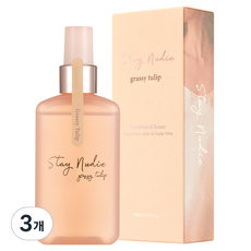 BODYHOLIC Stay Nudie身體&髮用香氛噴霧 鬱金花香, 100ml, 3瓶