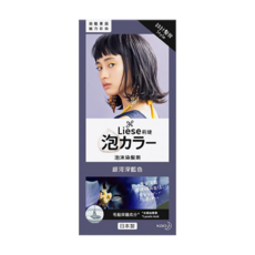 Liese 莉婕 泡沫染髮劑 第一劑34ml+第二劑66ml+護髮乳8g, 銀河深藍, 1盒