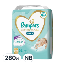 Pampers 幫寶適 日本境內版 Ichiban黏貼型尿布, NB, 280片