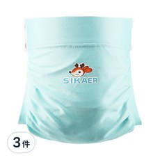 SIKAER 喜可褲 素色系列 機能環保布尿布, C05 粉綠, 3件